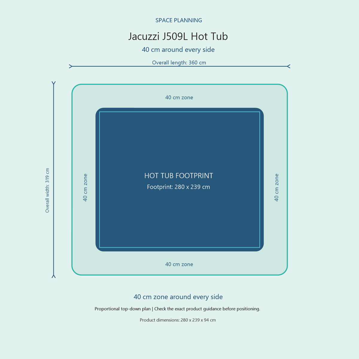 Jacuzzi® J509L™ Hot Tub