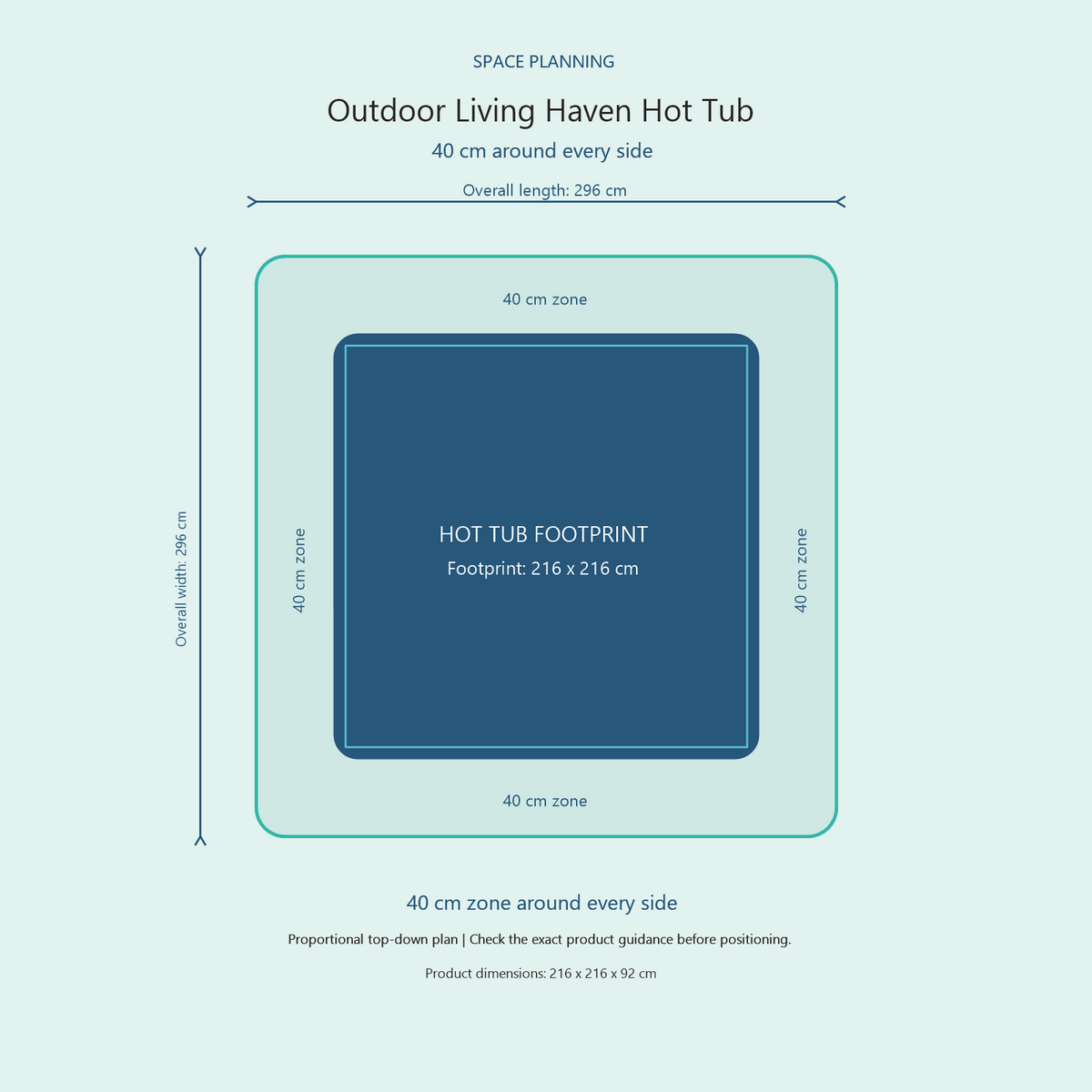 Outdoor Living Haven Hot Tub