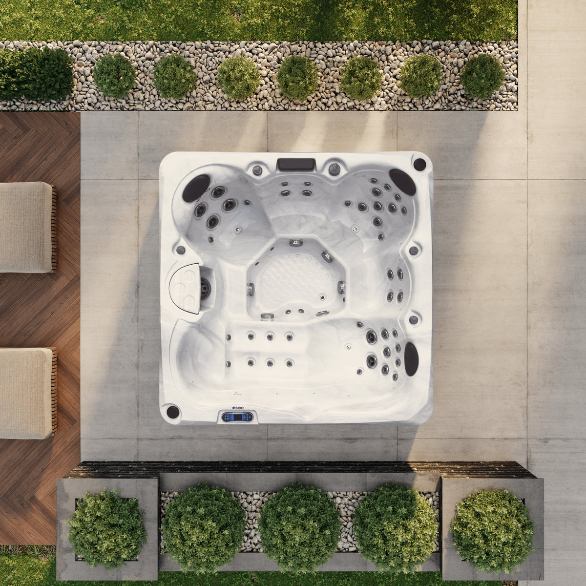 Outdoor Living Haven Hot Tub