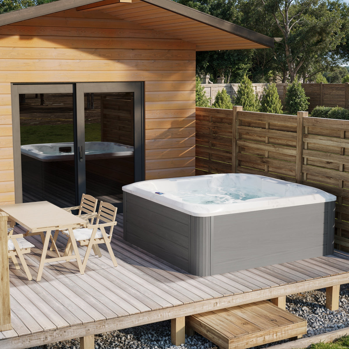 Outdoor Living Hideaway Hot Tub
