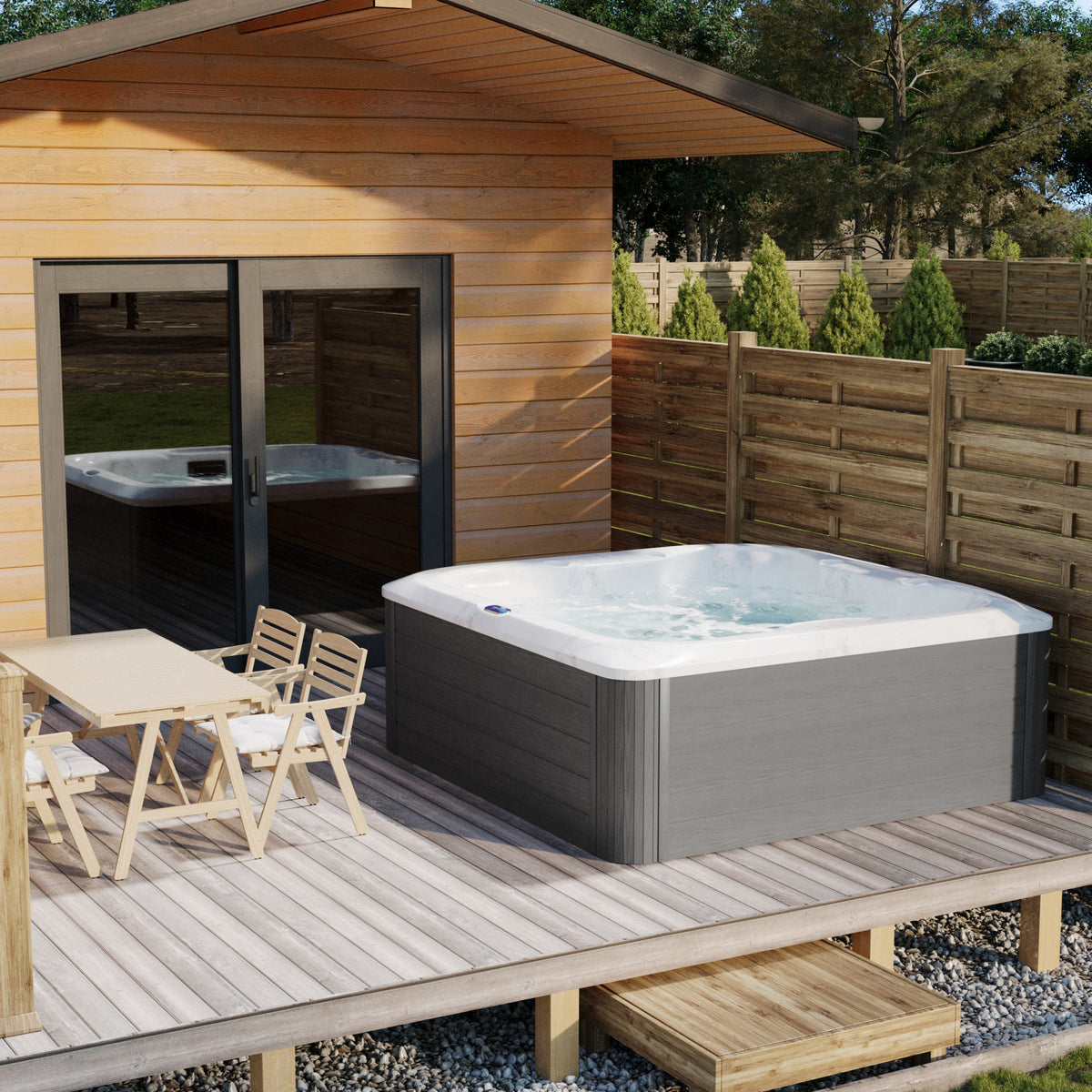 Outdoor Living Escape Hot Tub