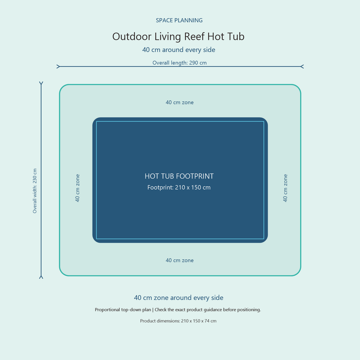 Outdoor Living Reef Hot Tub