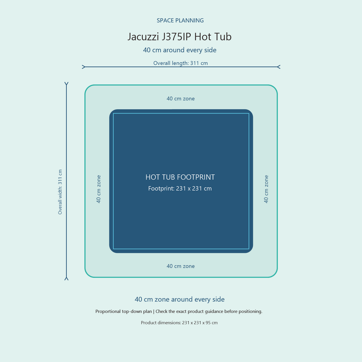 Jacuzzi® J375IP™ Hot Tub
