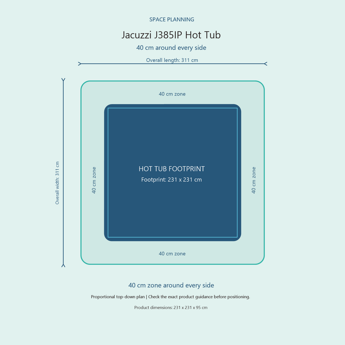 Jacuzzi® J385IP™ Hot Tub