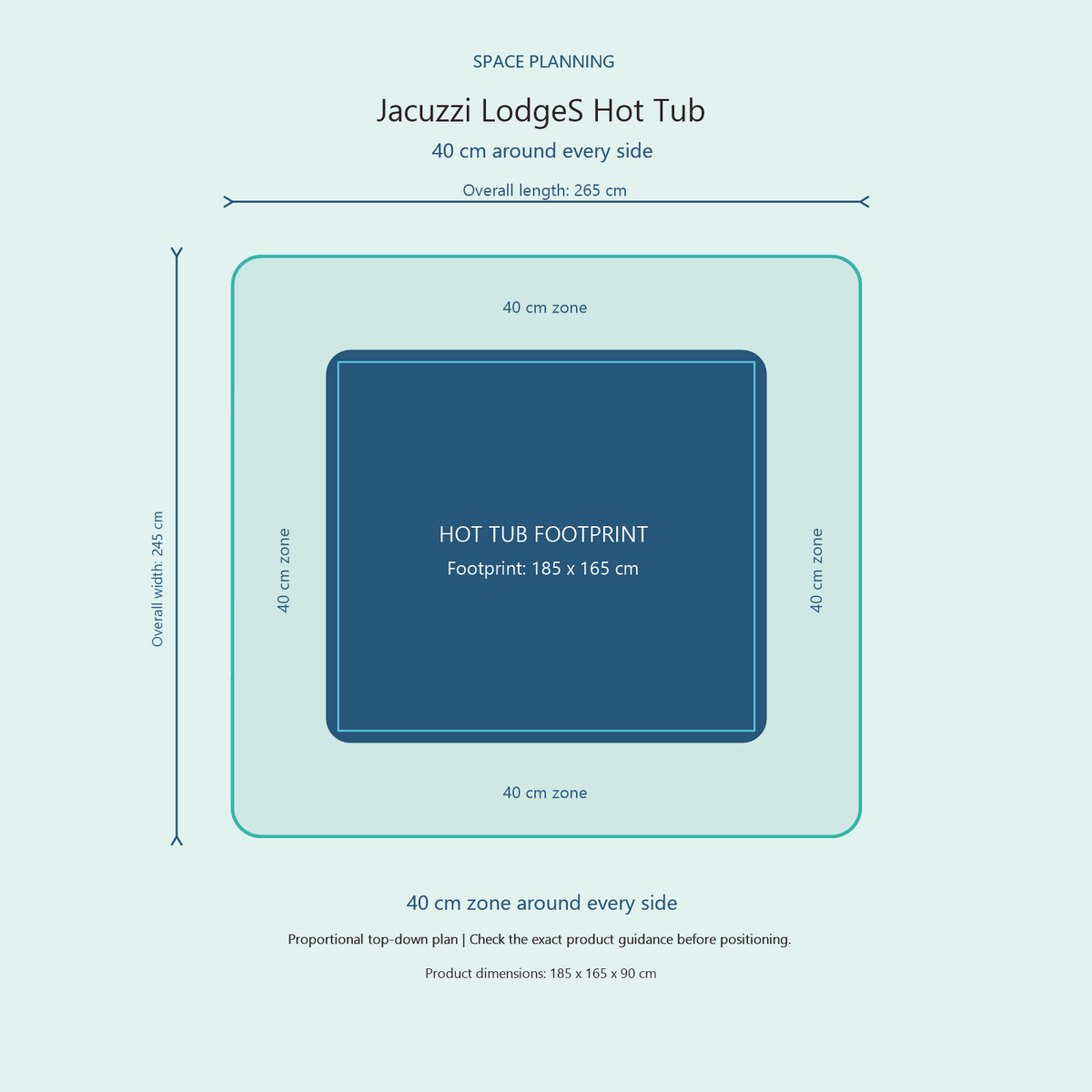 Jacuzzi® Lodge™S Hot Tub