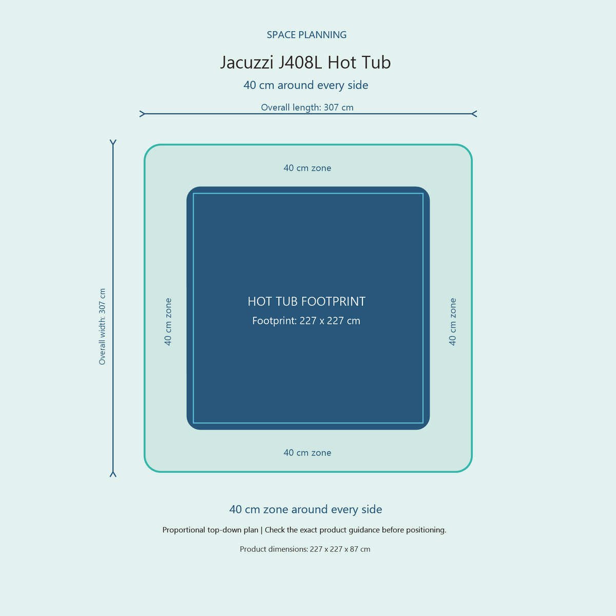 Jacuzzi® J408L™ Hot Tub