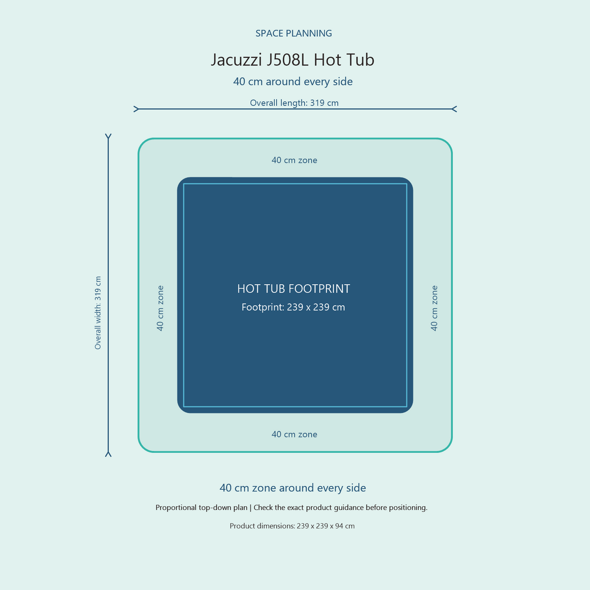 Jacuzzi® J508L™ Hot Tub