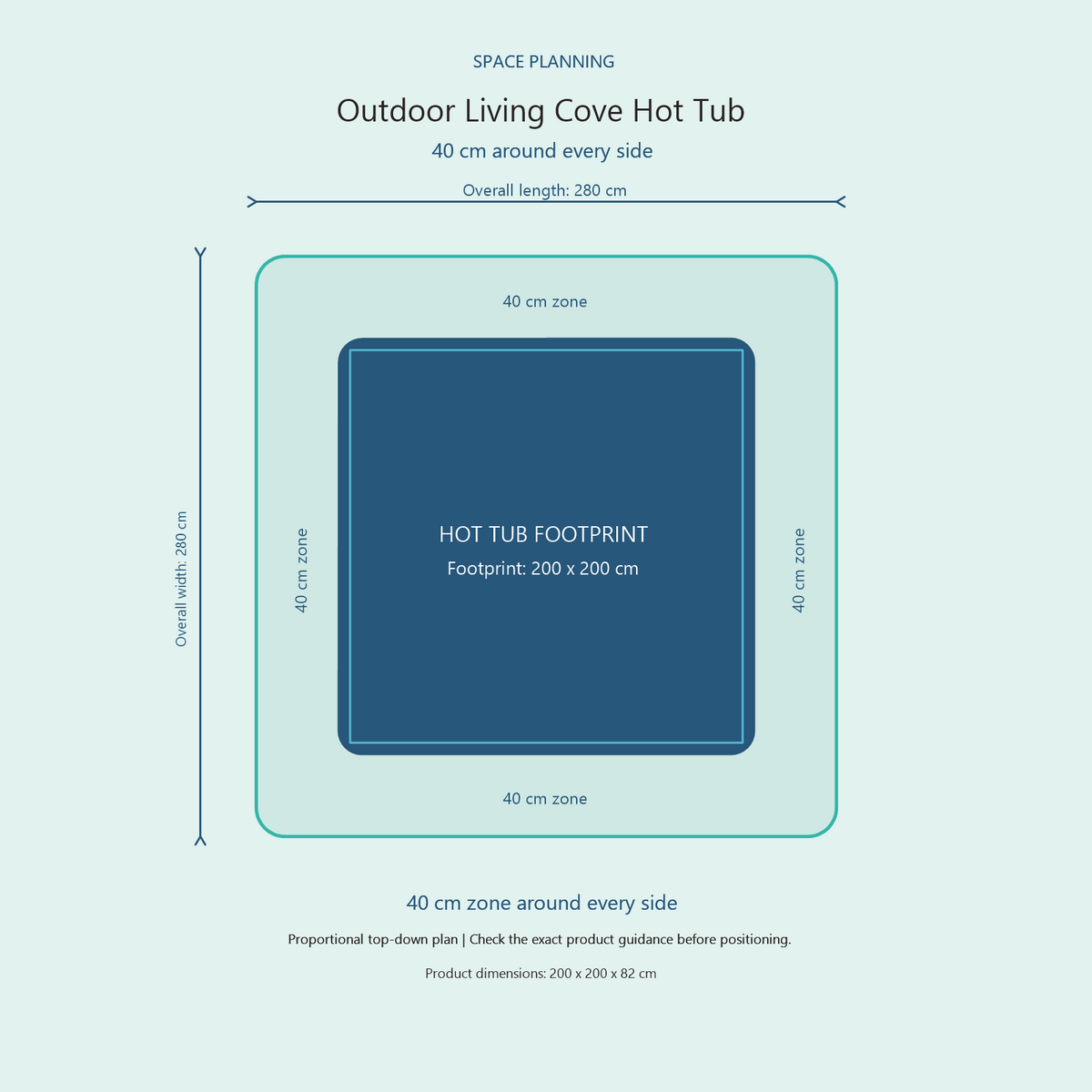 Outdoor Living Cove Hot Tub