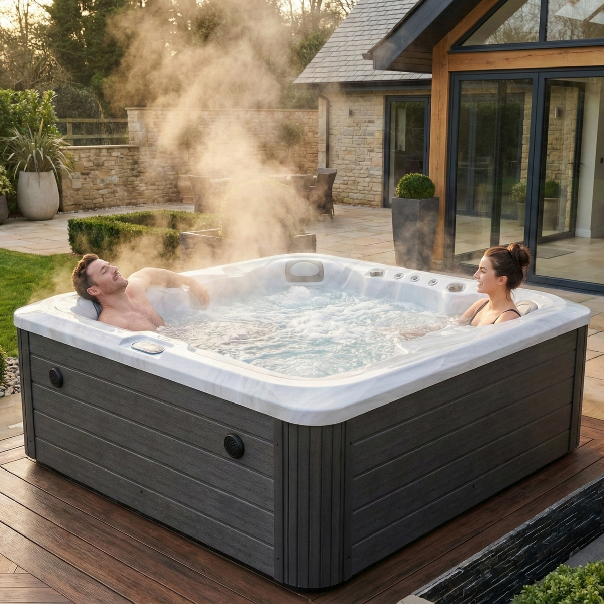 Outdoor Living Lagoon Hot Tub